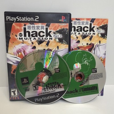 Dot Hack Mutation Part 2 PlayStation 2 PS2 game Complete CIB w/Reg