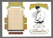 Harry Heilmann HOF 2021 Panini Flawless Jumbo Memorabilia 2/5