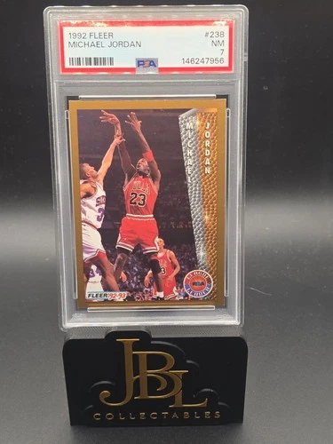 1992 Fleer Jordan PSA 7