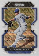 2022 Panini Prizm #177 Kyle Hendricks White Wave Prizm Chicago Cubs