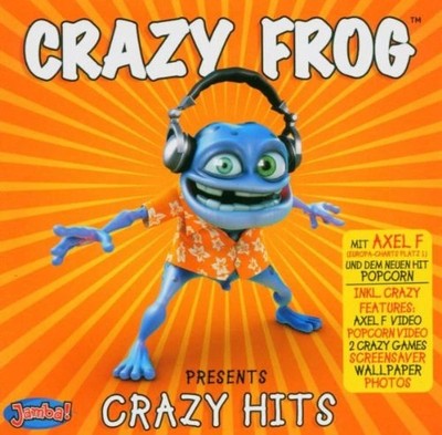 Crazy Frog Crazy Hits CD Album Europop Dance Hits Axel F 2005
