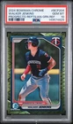 2024 BOWMAN CHROME PROSPECTS GREEN WALKER JENKINS 93/99 PSA 10