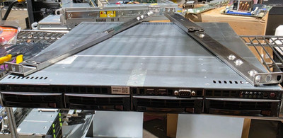 1u Supermicro low pwr Xeon E3-1270Lv4, 32G ECC RAM, 256G SSD 24TB HDD, 25G NIC