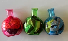 Powerpuff Girls Puff Out Plush Set Chemical X Bottles Spin Master Cartoon Bubble