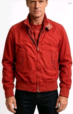 Herrenjacke Baracuta G9 Top Zustand fällt klein aus rot UVP 299 