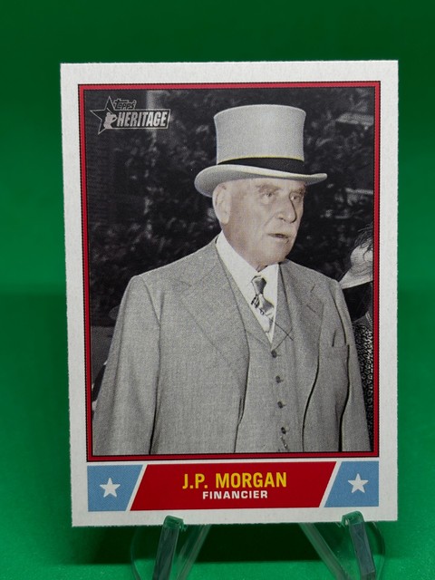 J.P. Morgan Financier Notable Americans 2025 Topps Heritage #NS-82