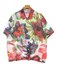 OUR LEGACY Casual Shirts WhitexRedxBlacketc. Patterned 2200648539056