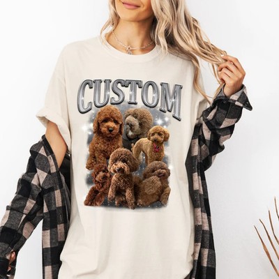 Custom Dog Bootleg Rap Style Comfort Tee Unique Design Gift Shirt