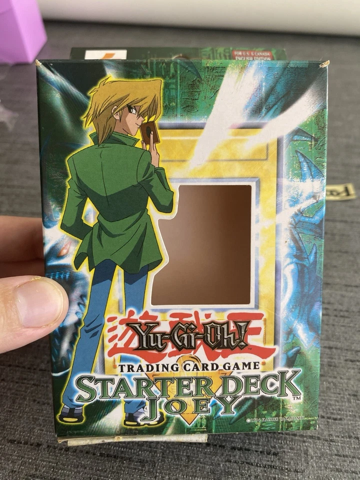 Yu-gi-oh! Starter Deck Joey + Rulebook BOITE VIDE OCCASION English Edition - Bild 3 von 4