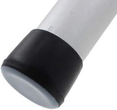 Set 18 Piedini In Gomma Antiscivolo 22x22x8 Mm Con Vite – Per Sedie, Tavoli E Mobili, Nero