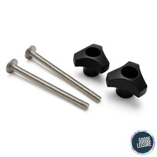 Thule Elite G2 Bike Carrier Spare Parts 90mm Bolt + Knob Pack of 2 - 1500603175