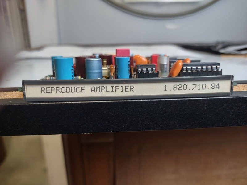 STUDER REPRODUCE AMPLIFIER 1.820.710.84 (ST07)