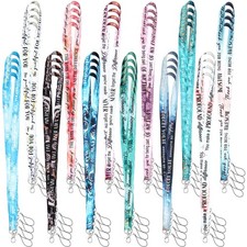 Motipuns 48 Pcs Thank You Gifts Lanyard Bulk for ID Badge Employee Appreciation