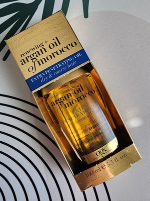 OGX - Extra Penetrating Oil - Argan Oil Of Morocco -Dry, Course Hair- 3.3 Oz
