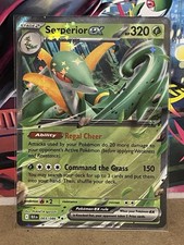Serperior EX 003/086 Black Bolt  Double Rare Near Mint Condition