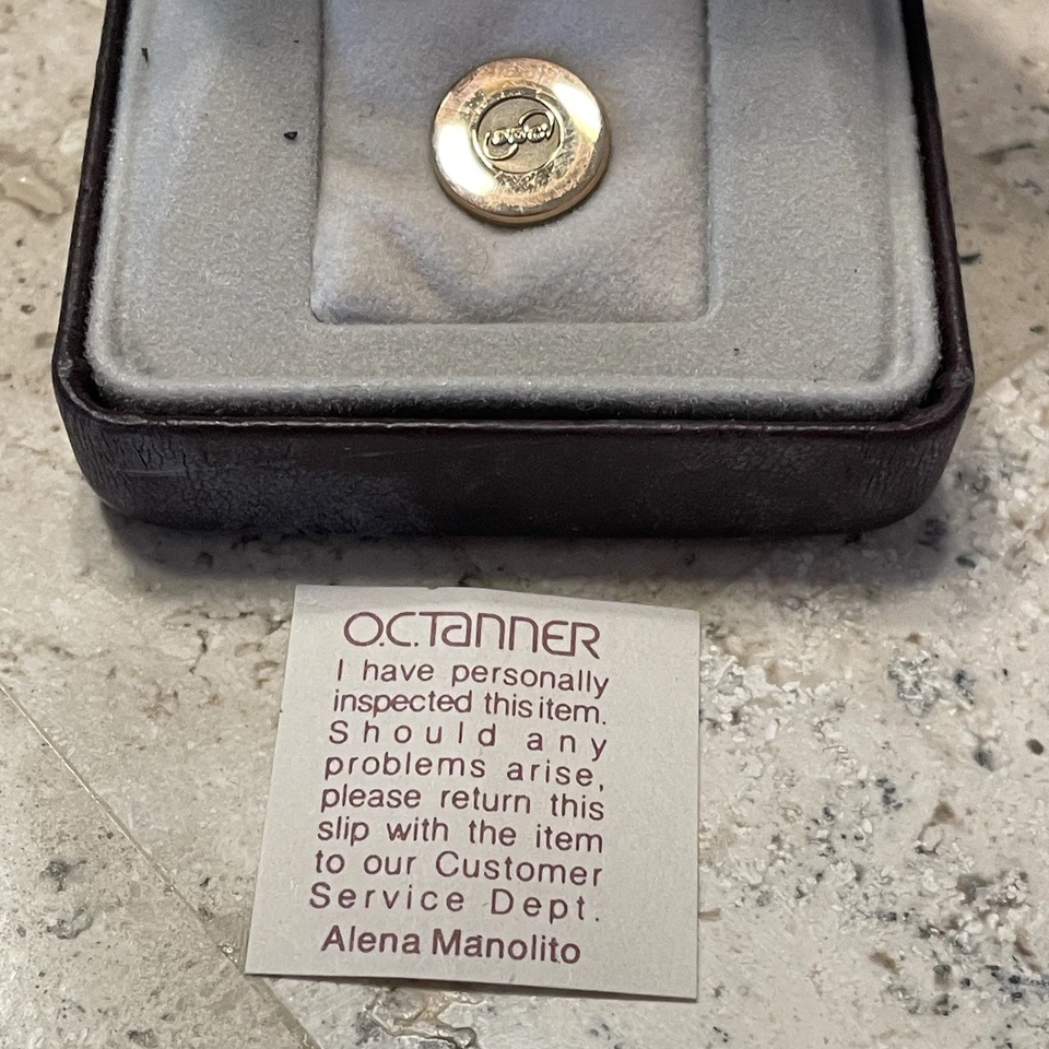 Oro 10K vintage O.C. Controlador de borde de sesión Tanner SBC ahora conocido como AT&T Foto 2 de 4