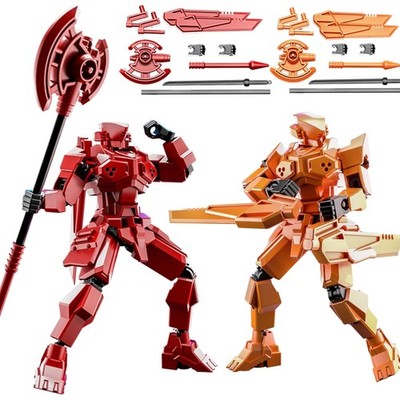 T13 Action Figure Set (Assembly Completed), 3D Printed Multi-Jointed, Titan 13 A