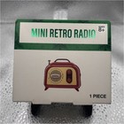 Mini Retro Radio Portable FM Wireless Radio w/ Antenna Built-In Speaker Green — photo 1