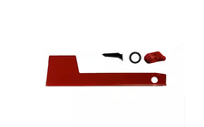 Replacement Aluminum Mailbox Flag Kit, Red