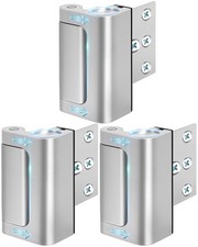 Home Security Door Lock 3 Pack Metal Door Reinforcement Lock for Kids Safety ...
