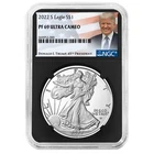 2022-S $1 1-oz Proof American Silver Eagle NGC PF69UC Trump Label Retro Core