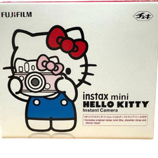Fujifilm Instax Mini Series Hello Kitty Instant Camera Kit Cheki Pink SANRIO r#
