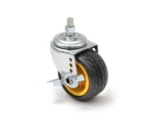 Rock-N-Roller Glider Caster with Brake 2-Pack for R14G  R16RT Multi-Carts