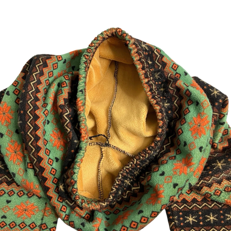 Fair Isle Polar Leggings Capa Base Juniors OS 22x27" Pull On Elástico Forrado Foto 3 de 4