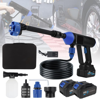#ad 18000mAh Portable Cordless Pressure Washer800PSI Pressure Washer with Batter... $112.27