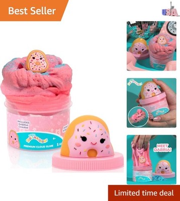 Dabria The Donut  Cloud Slime, Donut-Scented, 8 oz., Storage Container with F...