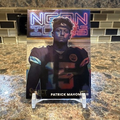 2022 Panini Select Neon Icons Patrick Mahomes II #NI-3