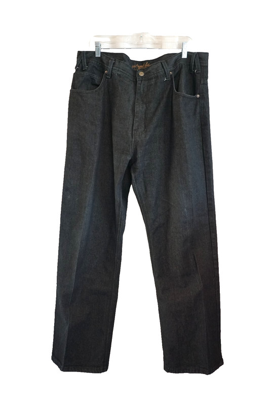 The Original Joker Brand black mens size 40 cotton blend jeans