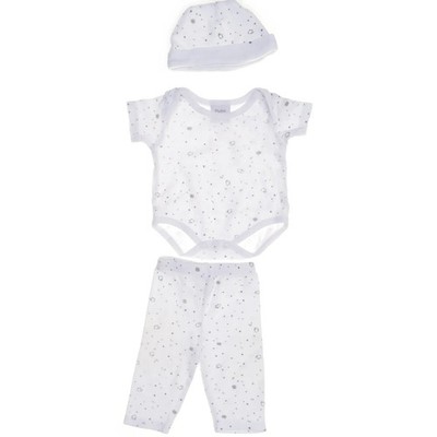 Bebe Bonito, Set, Größe: 50/56, Baumwolle, Weiß, Gepunktet #6mU