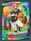 2025 Panini Prizm Lotus Flower #96 Bijan Robinson 11/18 Falcons