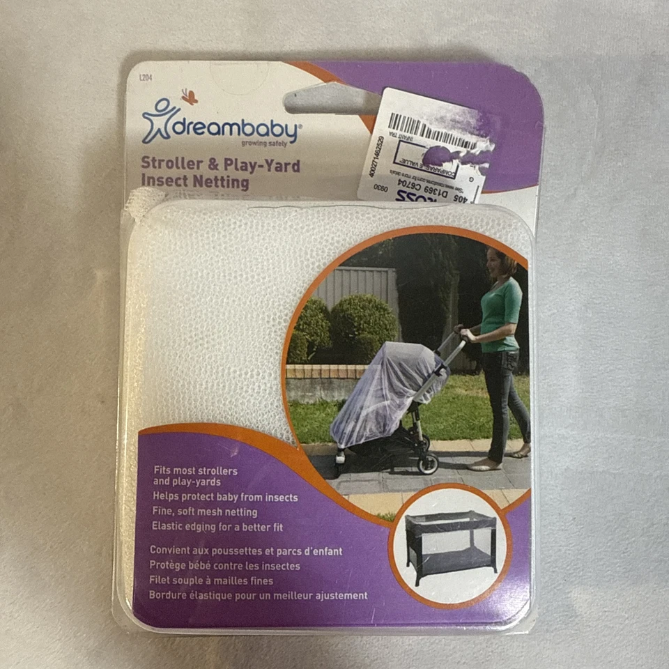 Red para insectos Dreambaby para cochecitos, patios de juego, portadores y viajes NUEVO Foto 2 de 4