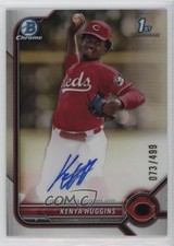 2022 Bowman Draft Chrome Pick Refractor /499 Kenya Huggins #CDA-KH Auto 6a7
