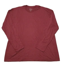 True Classic Crew Neck T-Shirt Men's 2XL Red Long Sleeve Active New without tag.