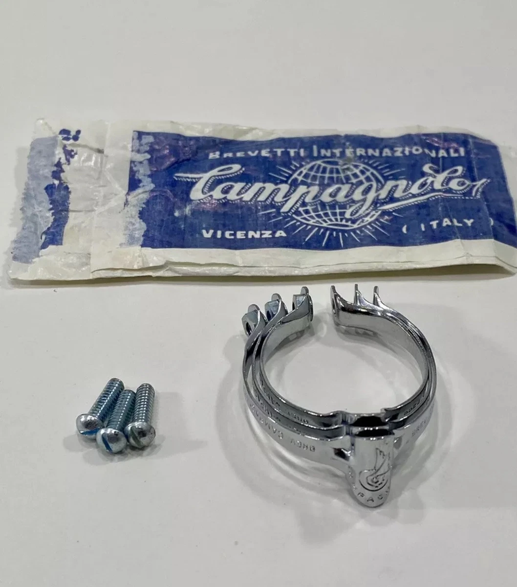Campagnolo Down Tube Clamp-on Double Cable Guide #626/A From The 1960s 1970s 5