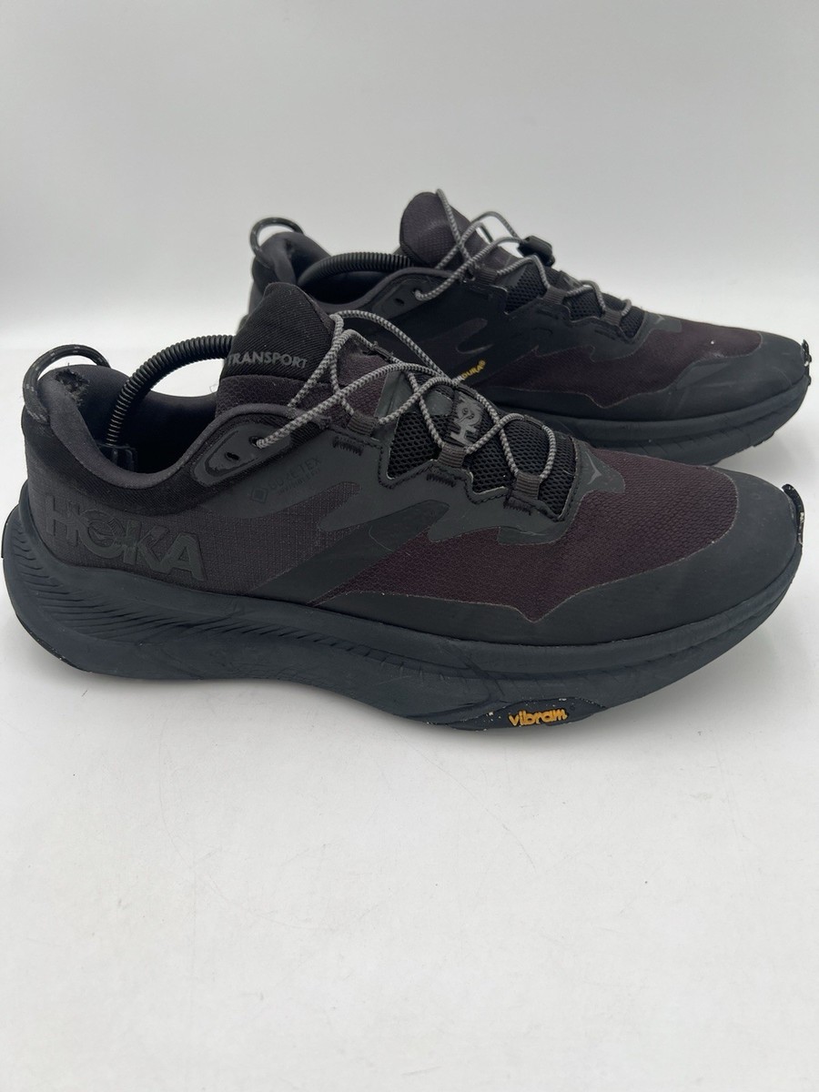 New Hoka One One HOKA Transport Gore-Tex Triple Black Sneakers Men\'s Size 11 2E HOKA ONE ONE TRANSPORT GTX | EVERYDAY SUSTAINABLE SNEAKER  main image 4