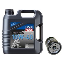 Inspektions-Set für Honda VT 1100 C2 Shadow ACE SC32 1995, LIQUI MOLY 10W-40 4L