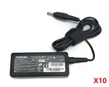 Lot of 5 Genuine Toshiba 45W 19V 2.37A Power Supply Satellite Laptop Chargers