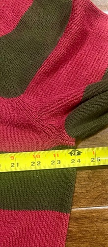 NIGHTMARE ON ELM STREET 2XL Freddy Krueger Sweater Size XXL Halloween - Picture 10 of 11