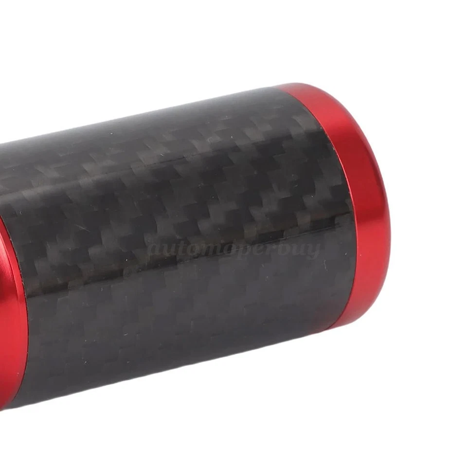 RED SI 6 JDM STICK SHIFT GEAR KNOB For CIVIC MK8 MK9 MKX FK FG ACCORD FIT US - Изображение 4 из 4