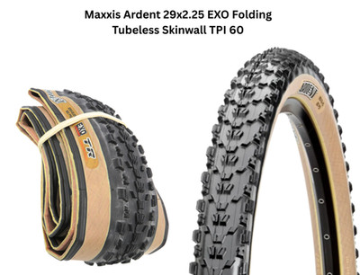 Maxxis 29'' Ardent Reifen 29x2.25 EXO Falt Tubeless Skinwall TPI 60 MTB -H
