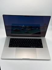 MacBook Pro M1 Pro 16 inch 2021 10C CPU 16C GPU 512GB SSD 16GB RAM A2485, Silver