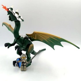 LEGO 7048 Troll Warship Castle Fantasy Era Dragon Green 2008 Missing without Box