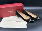 Salvatore Ferragamo Black Pumps, Size 8B