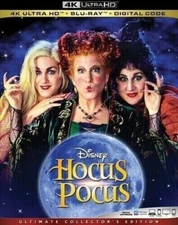 Disney's Hocus Pocus in (4K Ultra HD + Blu-ray + Digital Code, 1993) - Brand New