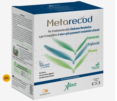 Aboca Metarecod zur Behandlung des metabolischen Syndroms. 40 Beutel