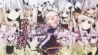 Anime absolute duo girls sigtuna Gaming Mat Desk Pad